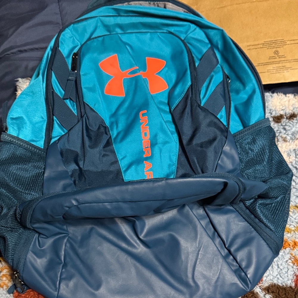Under Armour Teal and Orange Men's Backpack